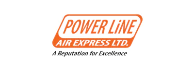 PowerLine Courier Transport Tracking Logo