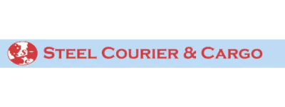 Steel Courier and Cargo Tracking Logo