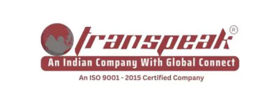 Transpeak Courier Transport Tracking Logo