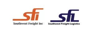 SouthWest Freight Transport Tracking Logo