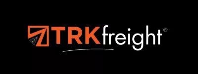 TRK Freight Transportation Tracking Logo
