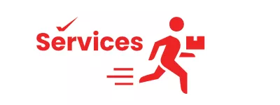 True Time Courier Service Tracking Logo